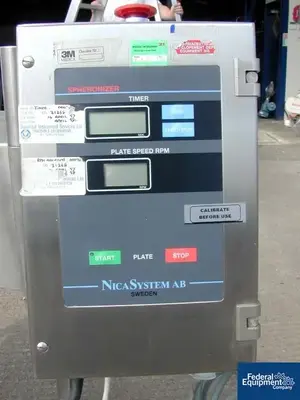 USED NICA Nica Spheronizer, Model S320, S/S