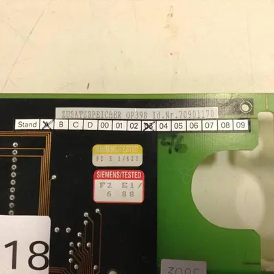 USED SIEMENS G33928-V3297-F001-D9-36
