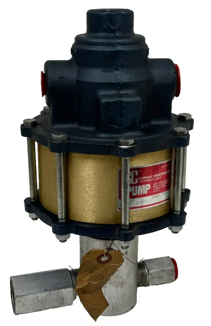 NEW HYDRAULIC ENGINEERING CORP. 10-500-.5 SC PUMP