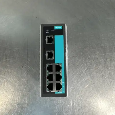 MOXA EDS-308 Ethernet Switch Input Module Connector PLC (BIN-7.1.2)