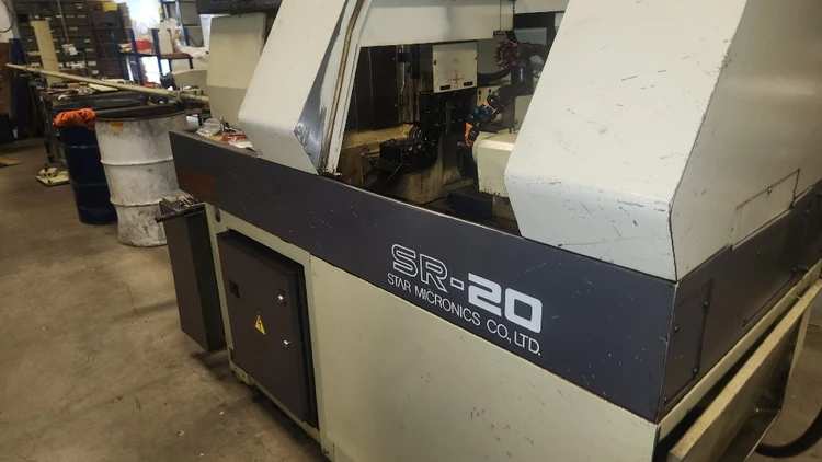 Used 1993 STAR SR-20 Swiss Type Automatic Screw Machines California US | Deal Makers Machinery #684369
