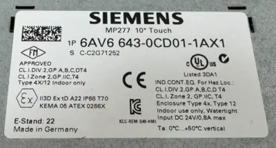 USED SIEMENS MP277