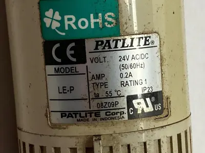 Used PATLITE LE-P Light Source Equipment Ohio US | Surplus Asset Holdings #1249492