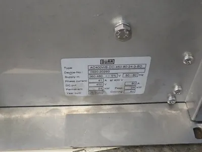 Used 2020 DURR AC400WBDC45080243BD Misc Plastics Equipment | HGR 24 #754360