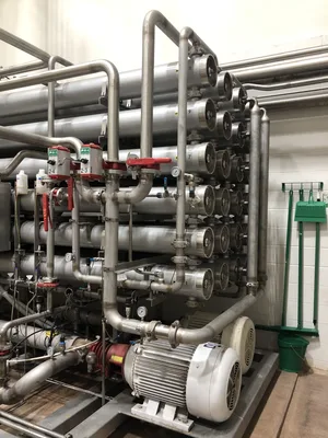 Used GE OSMONICS RO 54A HR (PA) 216K-DP-DLX Water Treatment Equipment | Beverage Industries #1359566