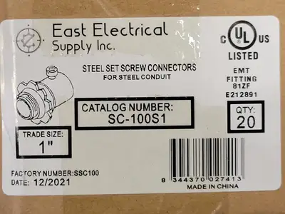 NEW EAST ELECTRICAL SUPPLY INC. SC-100S1