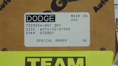 Dodge WSTU-S2-415RE / 070801 Side Mount Take-Up Bearing Unit 4.9375" Bore New NIB