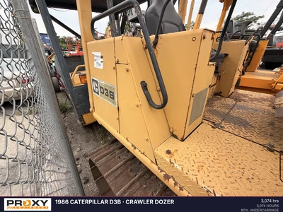 Used 1986 Caterpillar D3B Crawler Dozers Louisiana US | Proxy Equipment #1426045