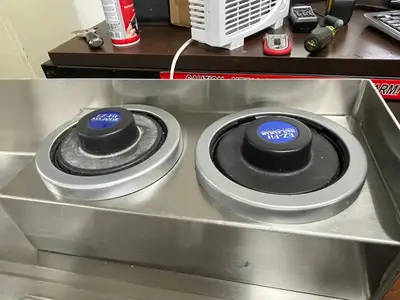 Used Duke Used Duke HCSS-LH Stainless Steel Dry Channel Soup Warmer Heated Holding Station Buffet - 220V Steam Tables (Food) Illinois US | Falcon Restaurant Supply #1375909