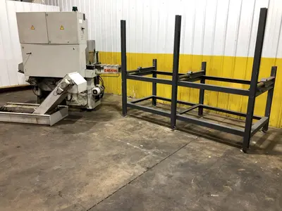 10" X 10" KASTO MODEL #SSB-A2-CNC-CC AUTOMATIC VERTICAL BAND SAW: STOCK #17306