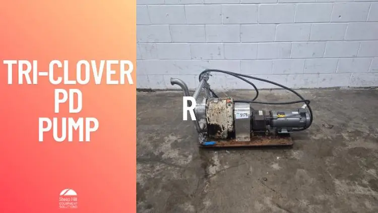 Used TRI-CLOVER INC. PR60-2-U-42-SL-S Positive Displacement Pumps British Columbia CA | Steep Hill Equipment Solutions #870741