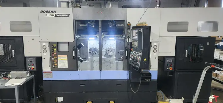 Used 2019 Doosan TW2600M-GL 5-Axis or More CNC Lathes Illinois US | Machine Tool Bids #1142314