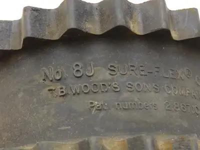 Woods 8S 2 3/8 Spacer Flange Coupling Flex Sleeve Set 2-3/8" Bore
