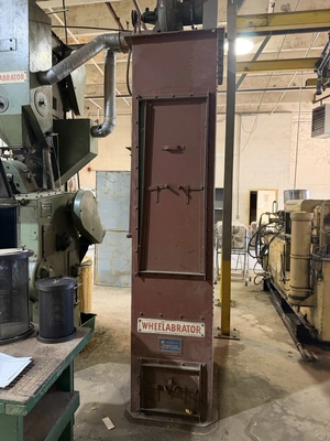 Used WHEELABRATOR TUMBLAST BATCH C DEBURRING MACHINE Tumble Shot Blaster (Tumblast) Indiana US | Miedema Asset Management Group #1574654