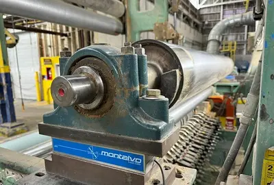 USED LANGSTON TWO DRUM SLITTER REWINDER
