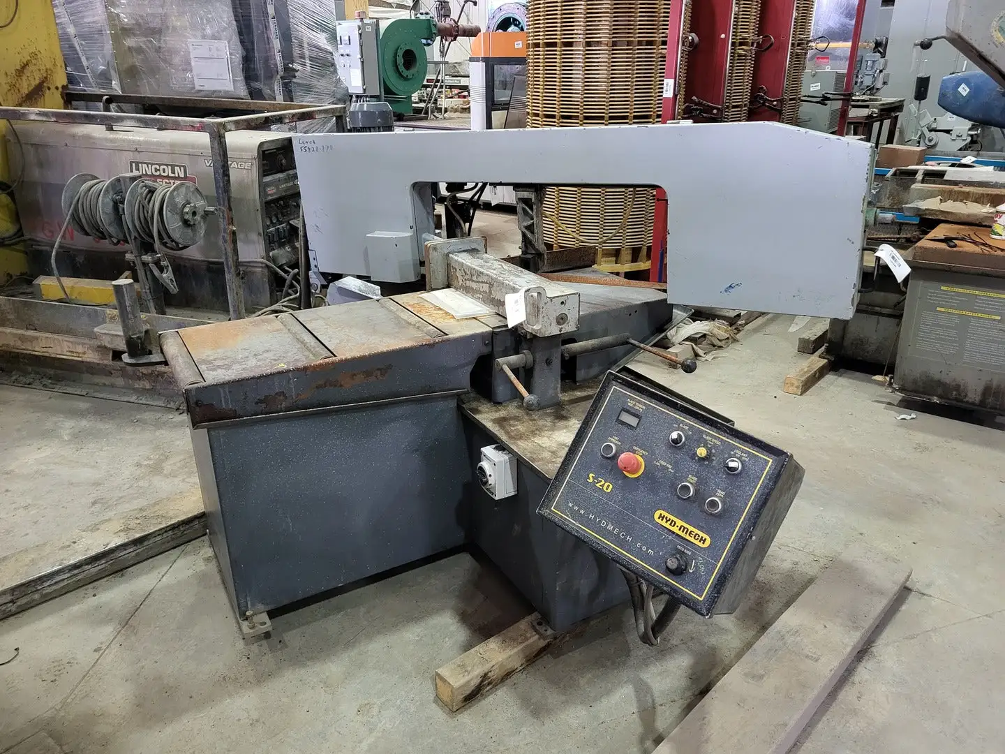 Used HYD-MECH S-20 Horizontal Band Saws British Columbia CA | Lenmark #913325