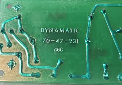 Dynamatic 70-47-231 Circuit Board loc3E26