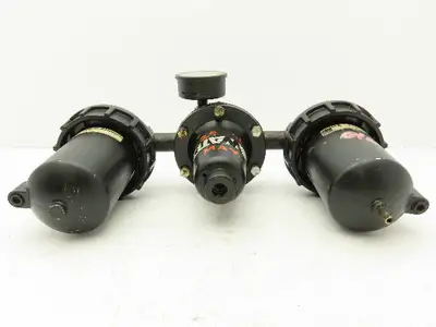 Watts F602-06WJ L606/R119 Air Line Filter Lubricator Regulator 3pc Combo 3/4"
