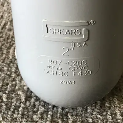 New | in-Stock Spears 807-020C Valves/Fittings California US | Davliegogo LLC #1710953