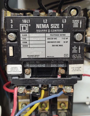 USED Square D 8538SCG32CF4TX31