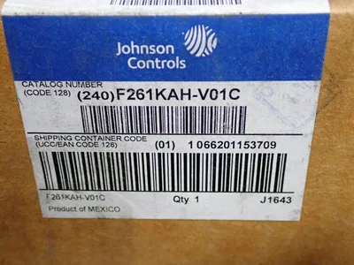 Used JOHNSON CONTROLS F261KAHV01 Relays & Switches Ohio US | HGR 24 #911942