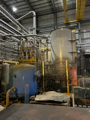 Reagent 7000L Mixing & 12000L Storage Tank Skids (Sodium Cyanide)