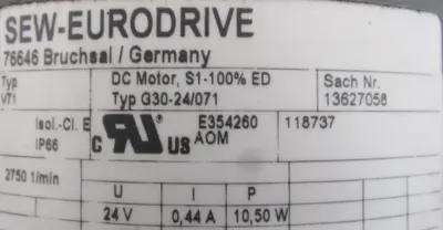 NEW SEW EURODRIVE SA67 DRS71M4/V GEARMOTOR 277/480V 217.41 SA67DRS71M4V