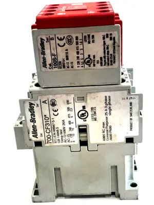 USED ALLEN BRADLEY 700S-CF620DC SAFETY CONTROL RELAY SER.A 700SCF620DC