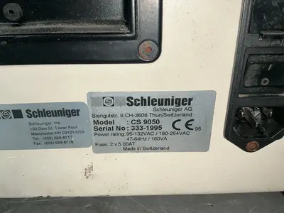 Used SCHLEUNIGER CS9050 Wire Strippers Ohio US | HGR 24 #1453643