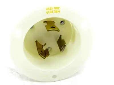 NEW HUBBELL HBL2615 POWER ENTRY CONNECTOR