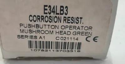 NEW CUTLER HAMMER E34LB3 PUSHBUTTON OPERATOR