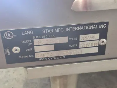 USED STAR MANUFACTURING INTERNATIONAL INC. PBF24SG
