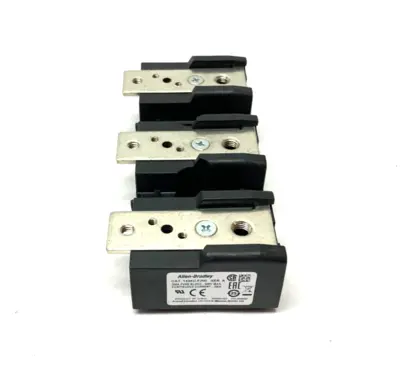 USED ALLEN-BRADLEY SER. A TRAILER FUSE BLOCK, 600V 200A
