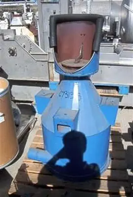 Hopper, 7.5 CF, C/st, 24" X 36", Includes Valve, #C731318