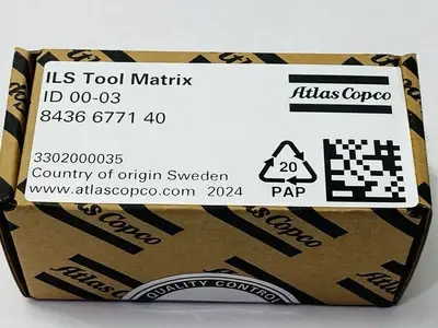 8436 6771 40 | Atlas Copco  ILS Tool Matrix ID 00-03 - New