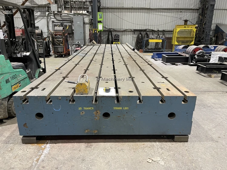 Used * 8' X 27' Tables, Floor & Layout Plates CA | MACHINERY INC. #928403