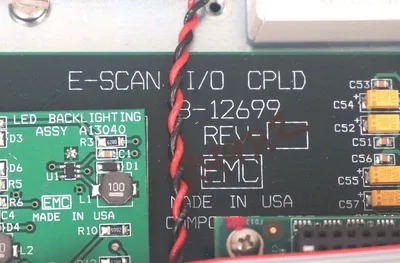 ELECTRON MACHINE CORP B-12699 E-SCAN I/O CPLD DOOR ASSEMBLY REPAIRED