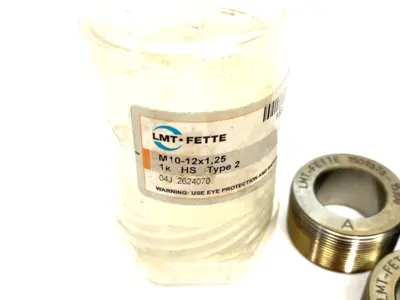 New | in-Stock LMT FETTE EVOLINE THREAD ROLLERS M10-12X1,25 1K HS TYPE 2 Thread Rollers | Maverick Industrial Sales #1100459