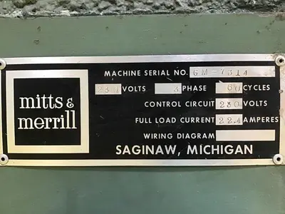 USED MITTS & MERRILL 10X12 MM