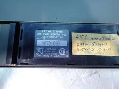Used ALLENBRADLEY 1771HSN/B Servo Controller Parts Ohio US | HGR 24 #912865