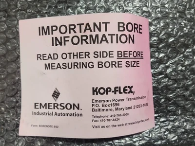 NEW Kop-Flex 3-1/2F EB SLEEVE