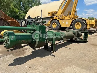 USED HARRIS HRB1045A TWO RAM BALER