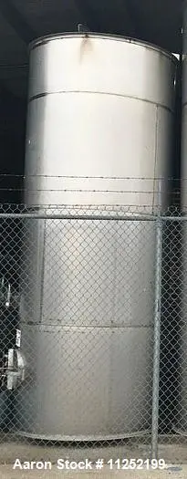 Used 2,400 Gallon Stainless Steel Single-Wall Storage Tank