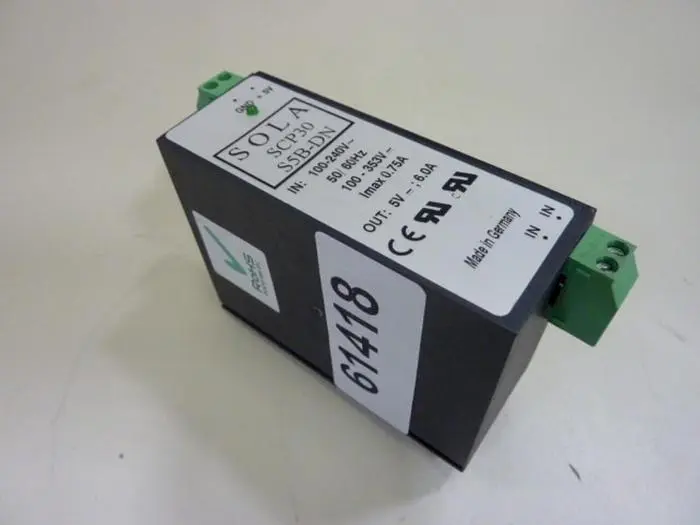 Used SOLA ELECTRIC S5B-DN Power Supplies Michigan US | Ideal Machinery #710086