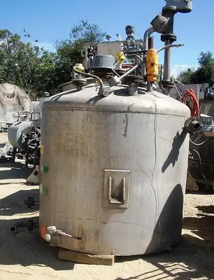 Tank, 1,000 Gallon, S/st, 70" x 62", DT/FB #S741895