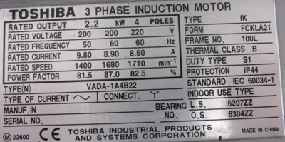 NEW NACHI UVD-11A-A3-A3-2.2-4-40 PUMP 200/220V VDR-11B-1A3-1A3-U-22 VADA-1A4B22