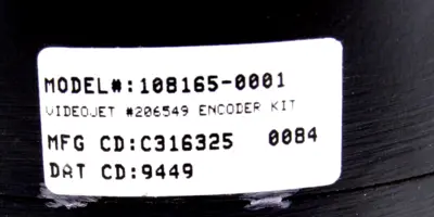 NEW VIDEOJET 108165-0001 ENCODER 1081650001