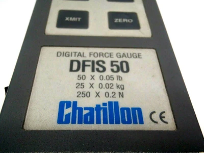 Used Chatillon Gray Case Digital Force Gauge 50 x 0.05 lb Dynamometers Michigan US | Maverick Industrial Sales #1398478