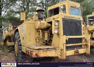 Used 1984 CATERPILLAR 623B Scrapers New Jersey US | Proxy Equipment #1380645