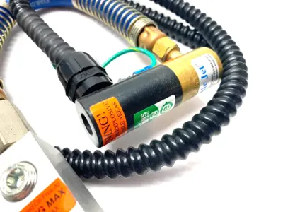 Used EXAIR ION AIR JET W/ STAY SET FLEXIBLE HOSE & MAG BASE Hoses | Maverick Industrial Sales #1108967